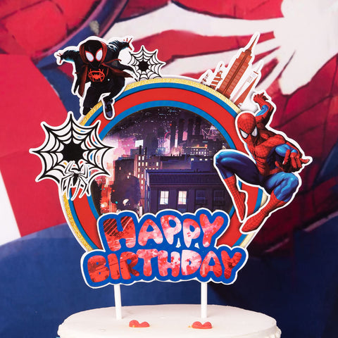 TLTSDWQ Cupcake toppers add spider whimsy to treats and desserts.
