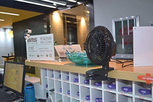 TN TONNY clip-on fan portable and easy to move between spots