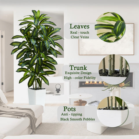 TNGGNT outdoors-friendly setup preserves color with UV-resistant leaves