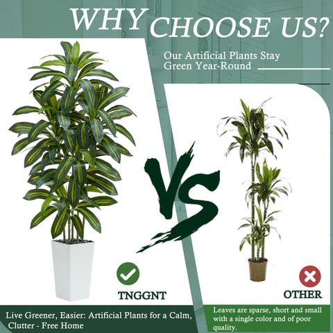 TNGGNT UV-resistant materials keep foliage vibrant indoors or outdoors.
