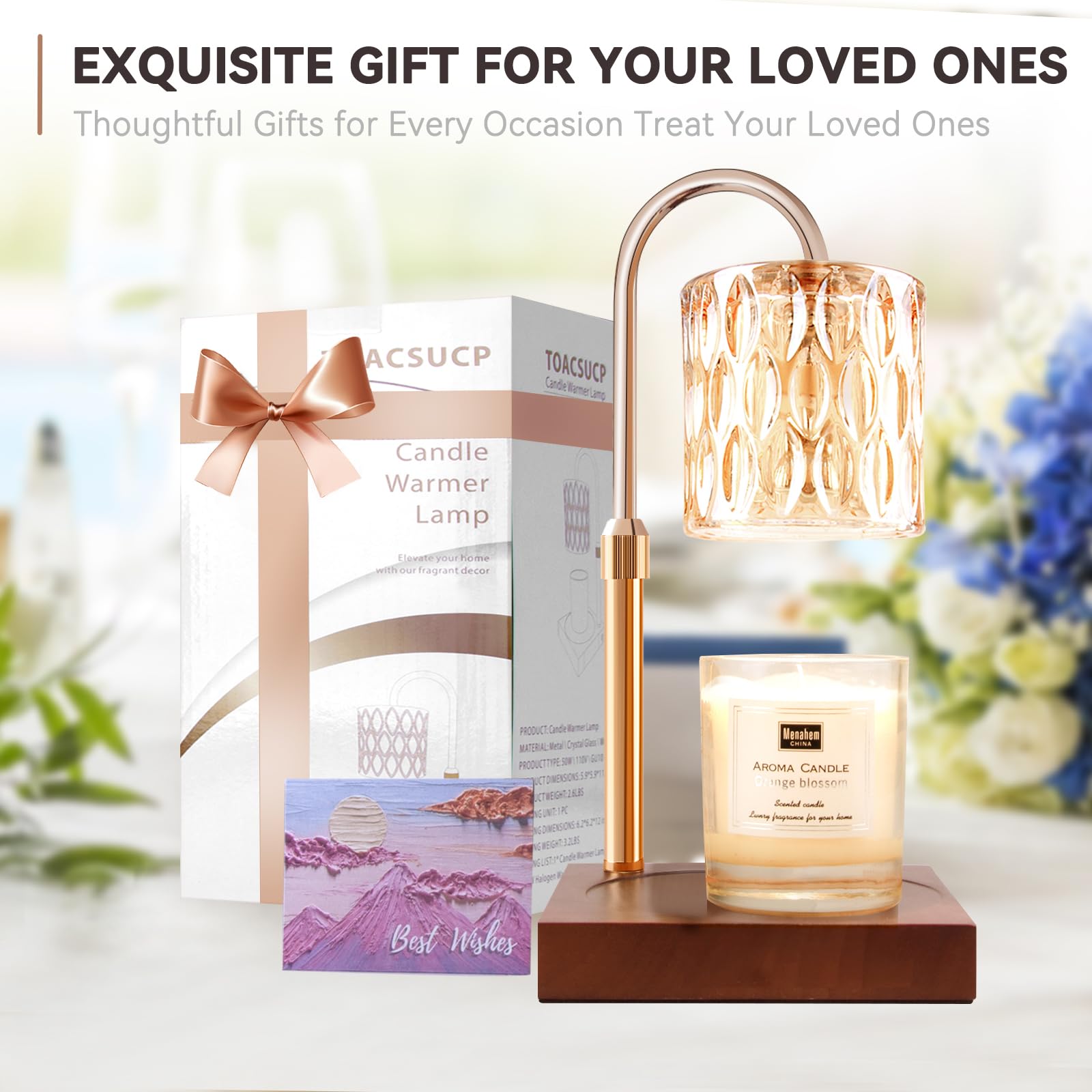 TOACSUCP gift-box packaging makes this warmer a thoughtful present