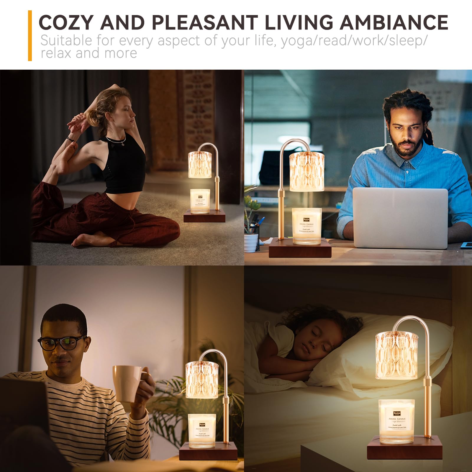 TOACSUCP three-bulbs setup provides consistent fragrance diffusion