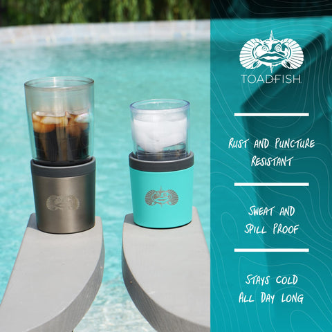 Graphite exterior with stainless steel walls and rubber interior for durability.