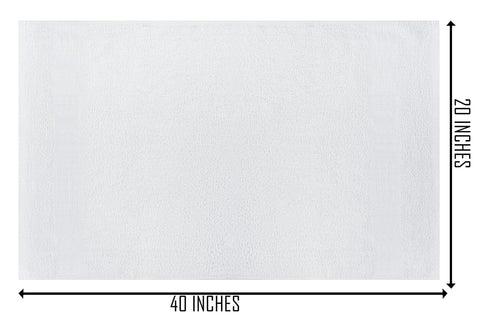 TOALLA lightweight 20x40 inch towels dry quickly after showers.