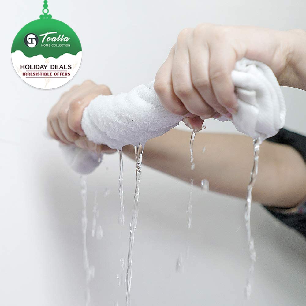 TOALLA bulk pack storage for easy access to clean towels.