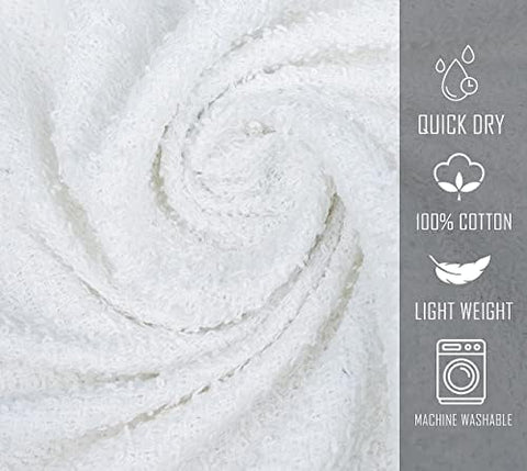 TOALLA closeup of 500gsm cotton fabric shows durable, ultra-soft fibers.