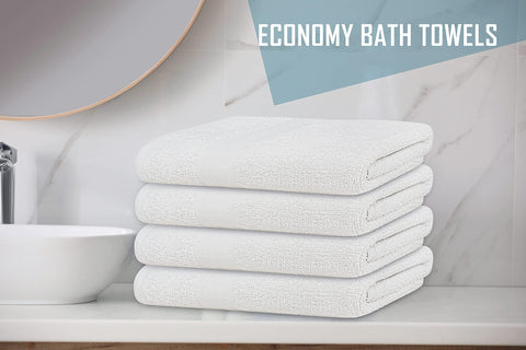 TOALLA towels maintain bright white color in high-traffic settings.
