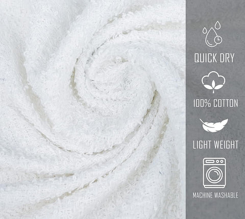 TOALLA machine-washable towels simplify care in busy spaces.