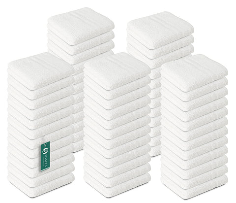 TOALLA washcloths 60-pack 12x12 inches, ideal for daily facial and body cleansing.