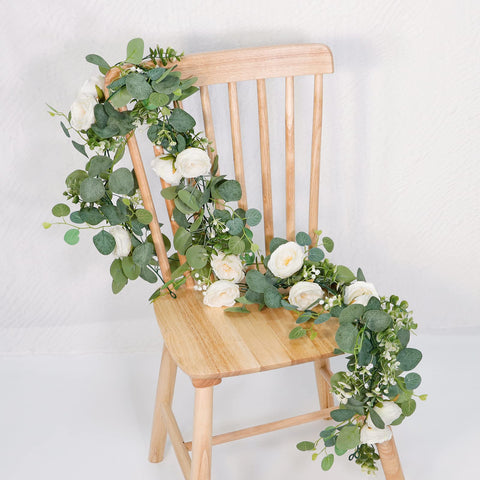 TOCHGREEN 4-pack garlands offer quick seasonal refresh for any room