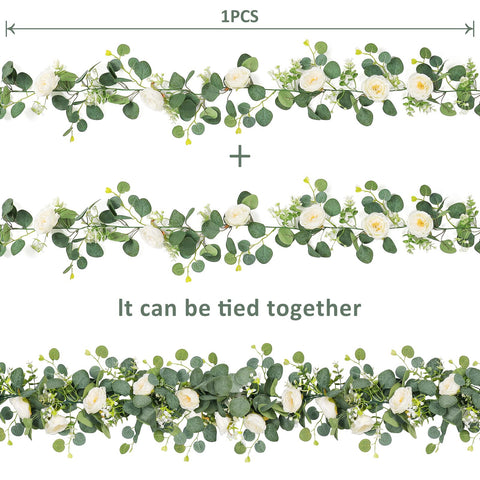 TOCHGREEN table runner decor garland ideal for home parties and celebrations
