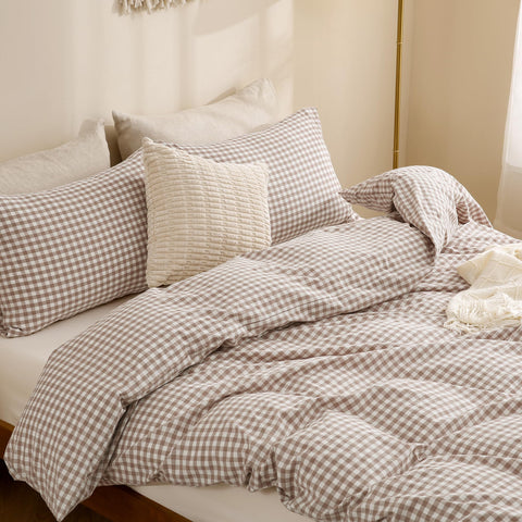TOCOMOA hidden zipper closure, sleek and easy on/off for quick bedding changes.
