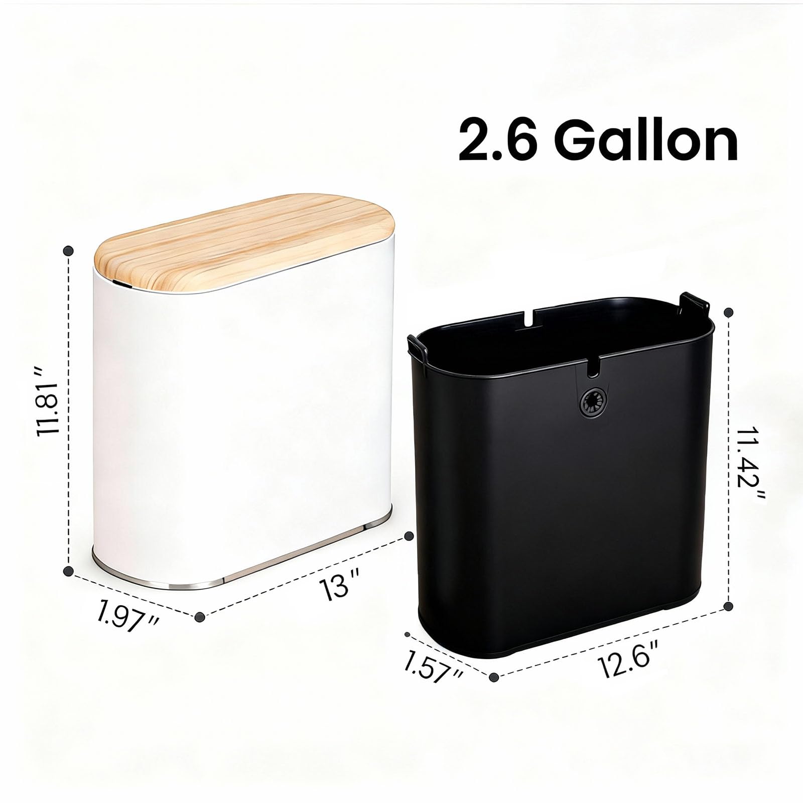 TODAYGO durable ABS plastic resists rust and dents.