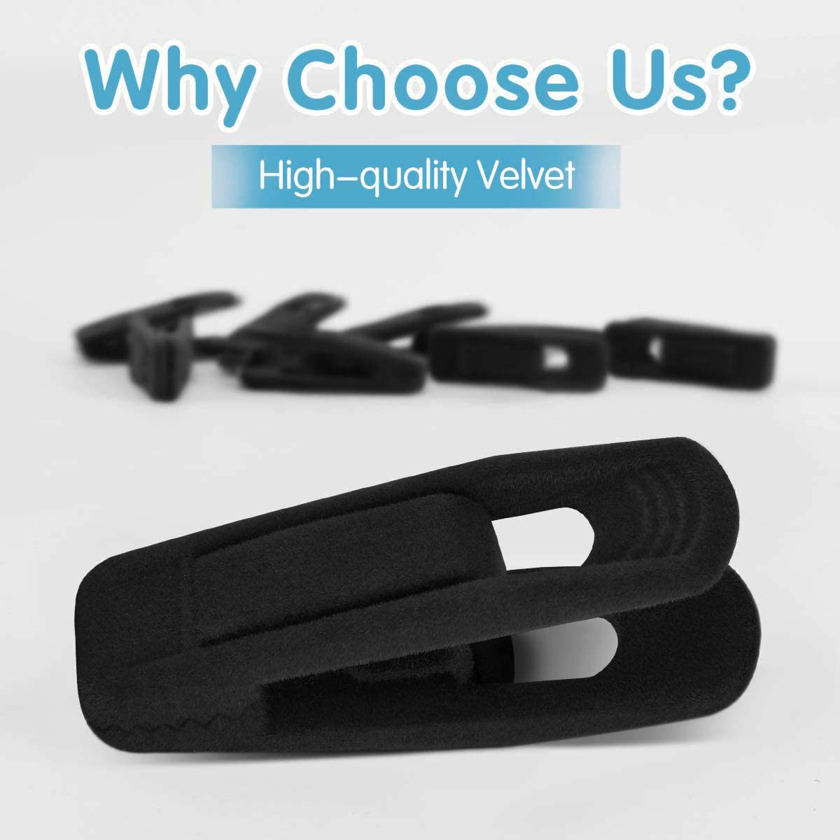 TOFIIGREM clips ideal for baby clothes on velvet hangers