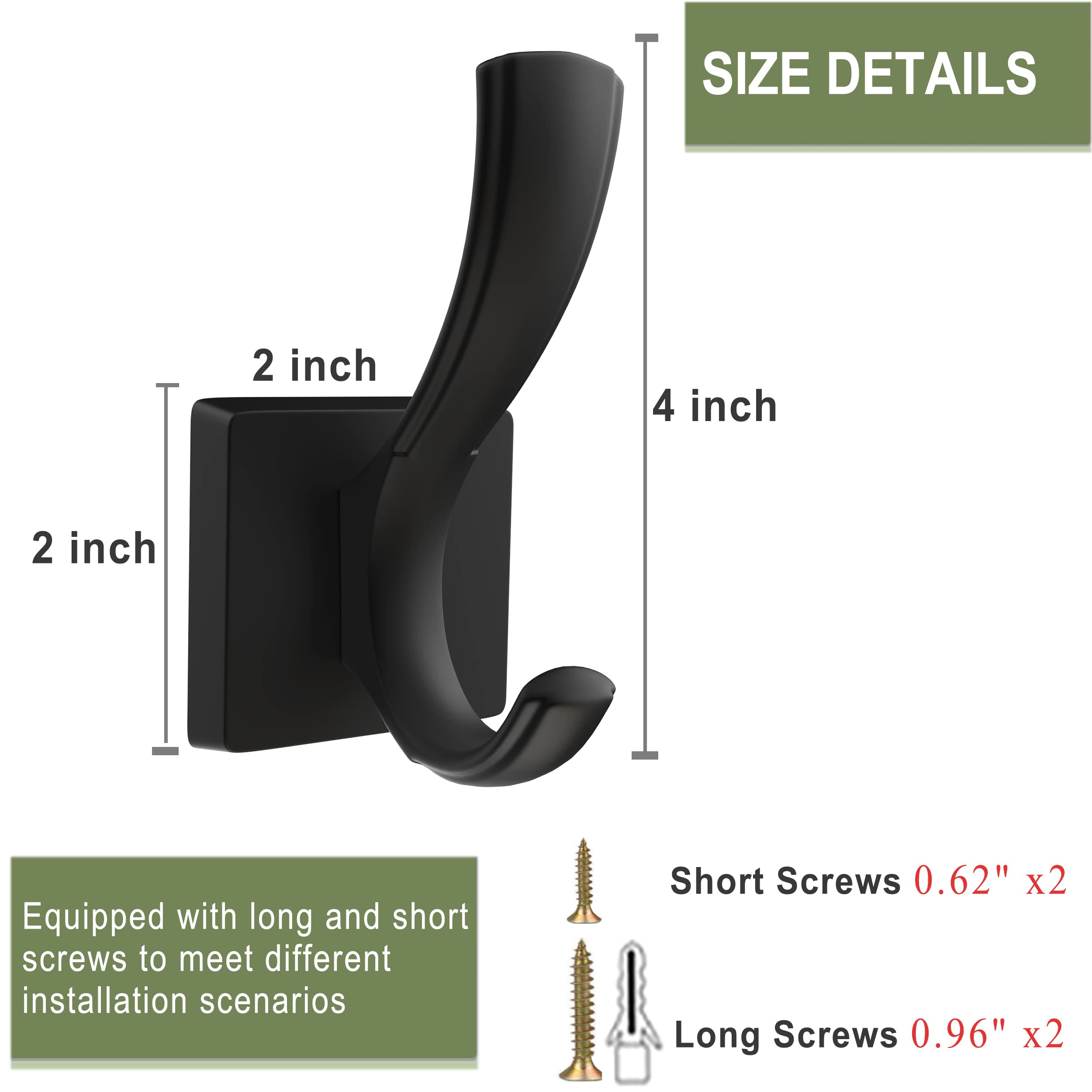 TOFIIGREM bathroom and kitchen hooks keep essentials tidy and reachable.