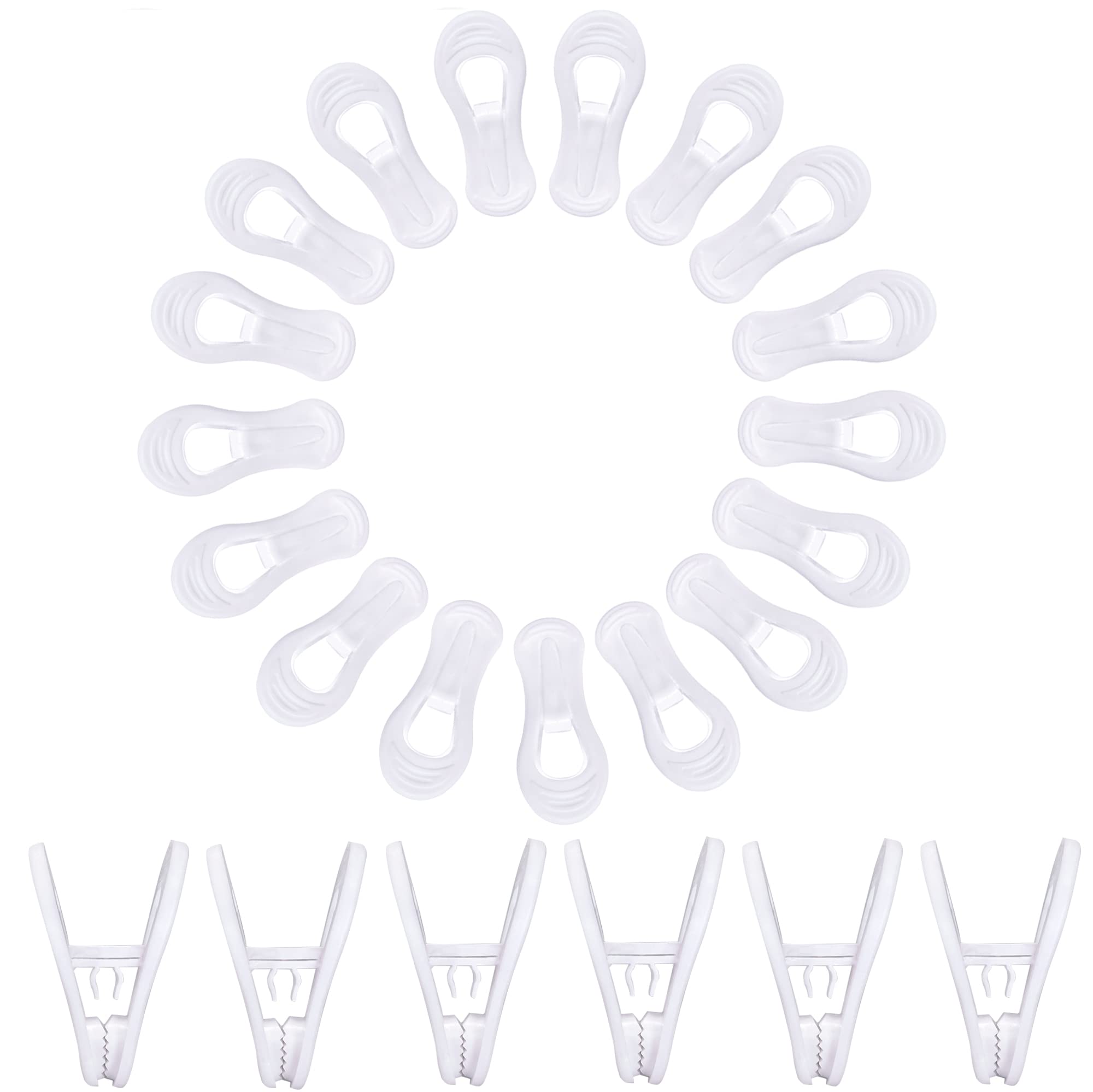 TOFIIGREM versatile clips help organize closets and outfits.