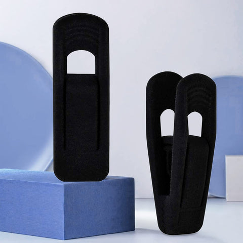 TOFIIGREM Anti-slip velvet hanger clips protect velvet garments
