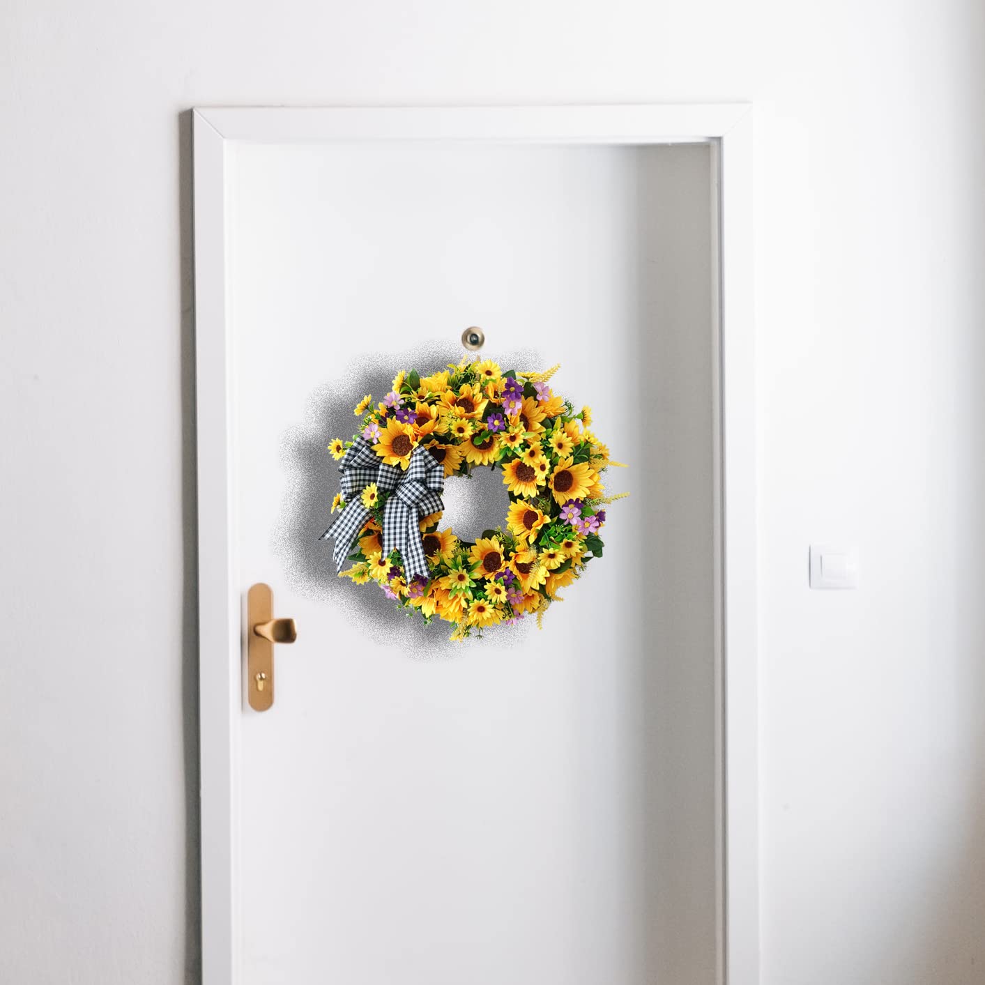 TOKCARE hanging setup demonstrates flexible placement on door or wall