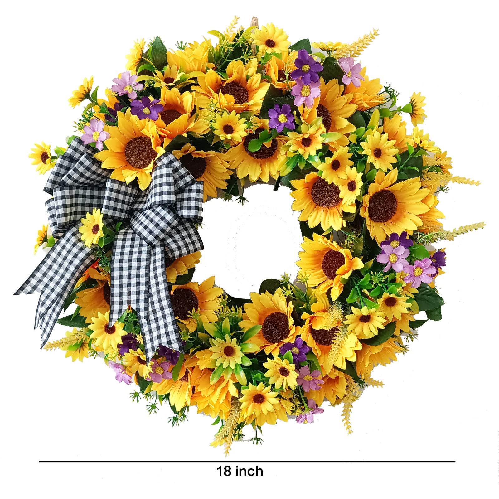 TOKCARE living room decor with wreath creating warm ambience
