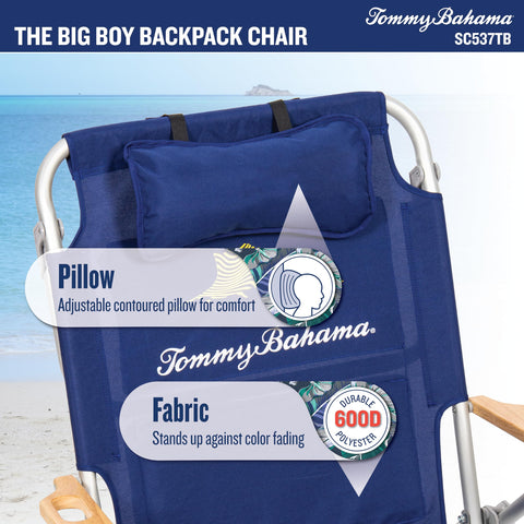 Tommy Bahama Big Boy storage-pouch stores towels and accessories neatly.