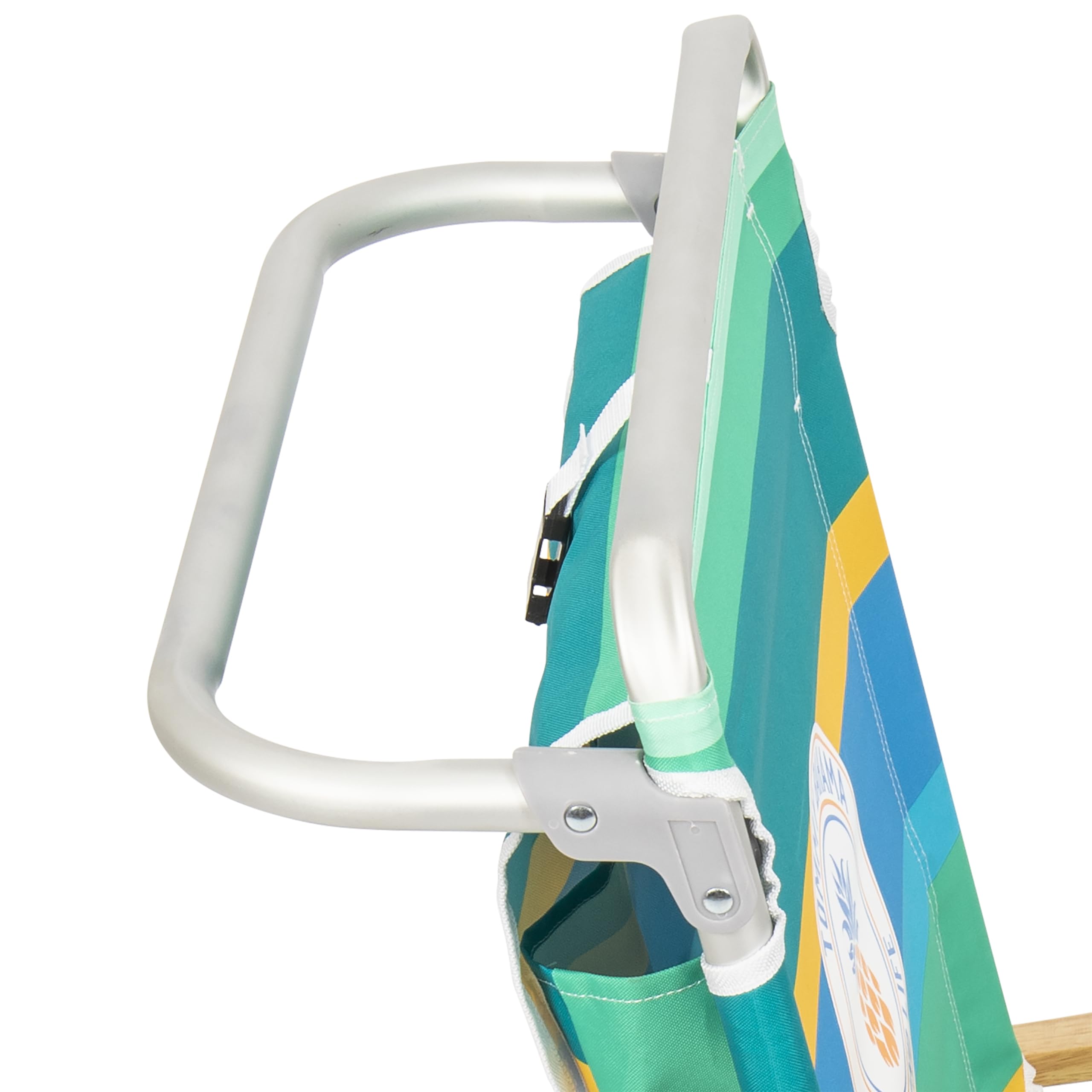 Tommy Bahama built-in bottle opener for quick beverage access