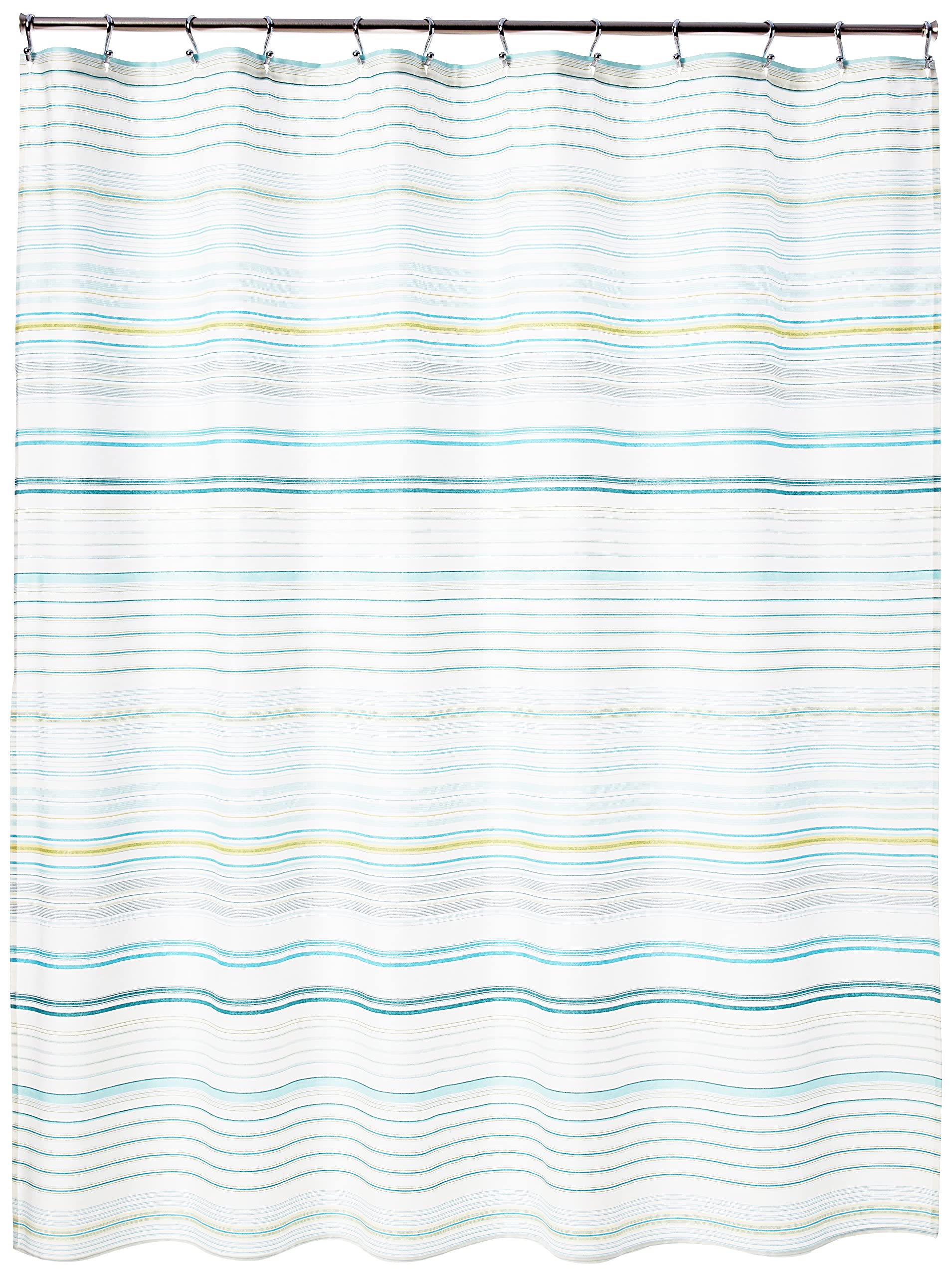 Tommy Bahama coastal bathroom decor curtain enhances a seaside-inspired space.