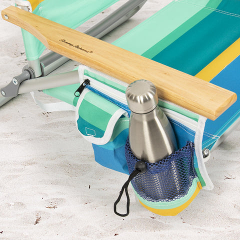 Tommy Bahama insulated cooler and cup holder for refreshments