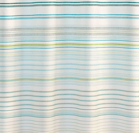 Tommy Bahama machine-washable curtain preserves color and fabric integrity over time.