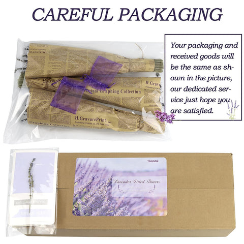 TOMOON lavender for crafts and photography props with a soft purple hue.