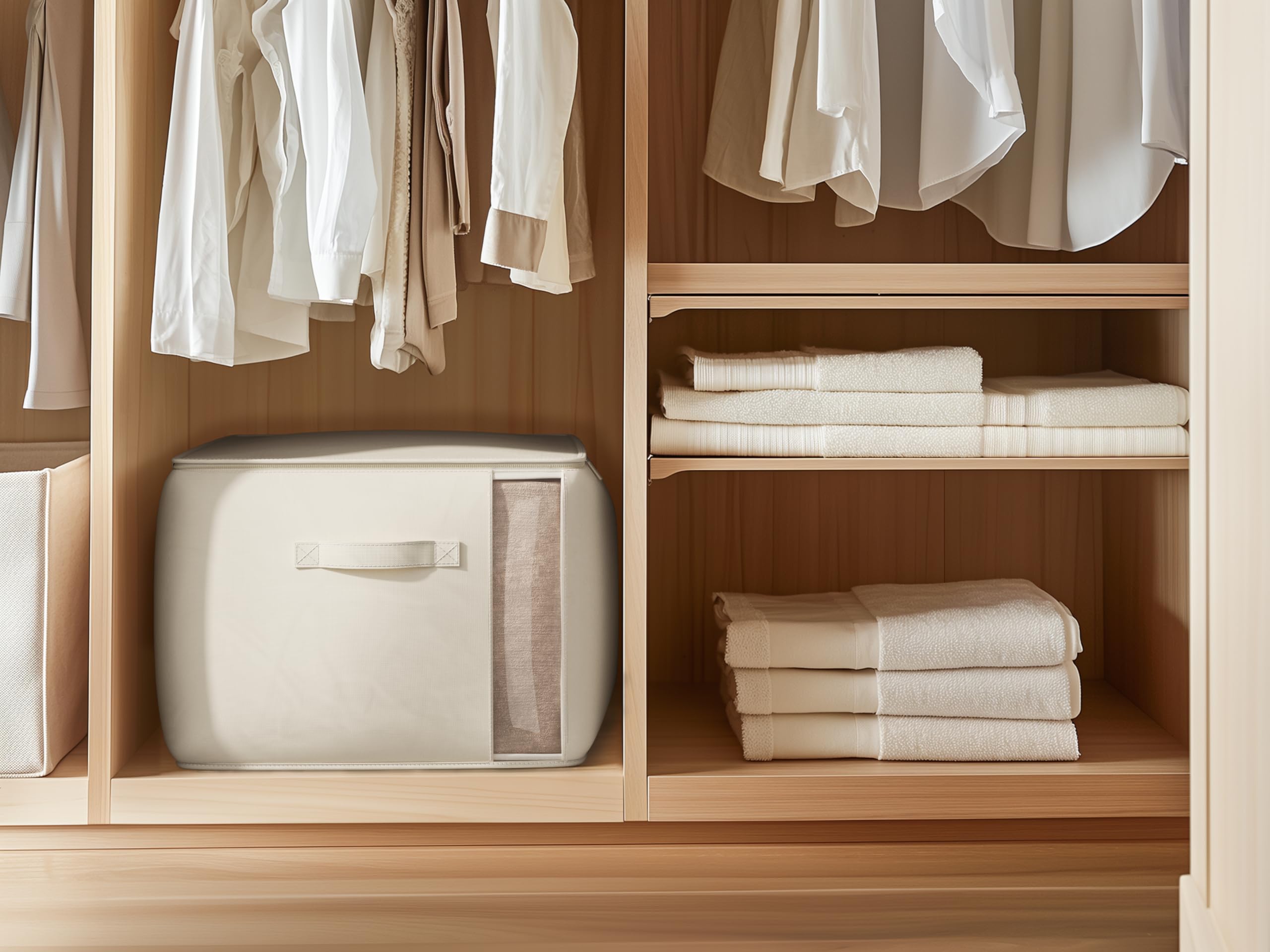 TomVista breathable cotton canvas material keeps items well ventilated.