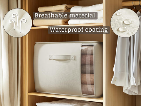 TomVista storage bag with thick handles provides sturdy support for easy carrying.