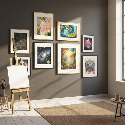 TONES FRAME DESIGN 0.5 inch opening keeps photos secure and centered.