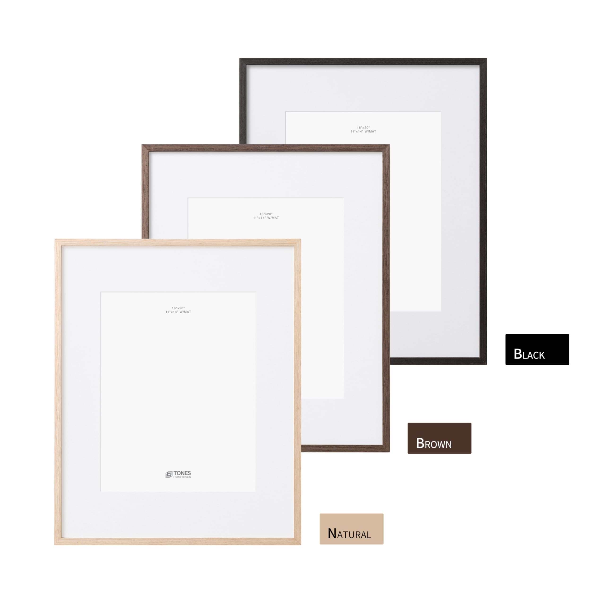 TONES FRAME DESIGN packaged frame ready to gift for special moments.