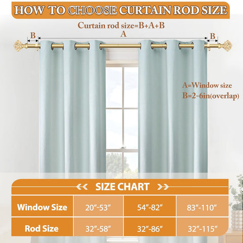TONIAL wall-mount hardware included for sturdy curtain support