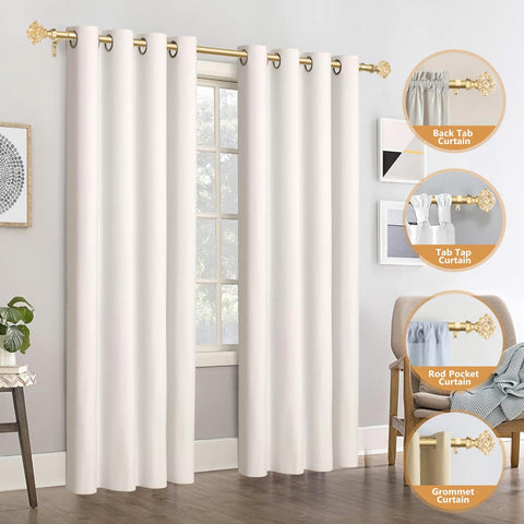 TONIAL max weight 22 lbs capability supports most drapery fabrics.