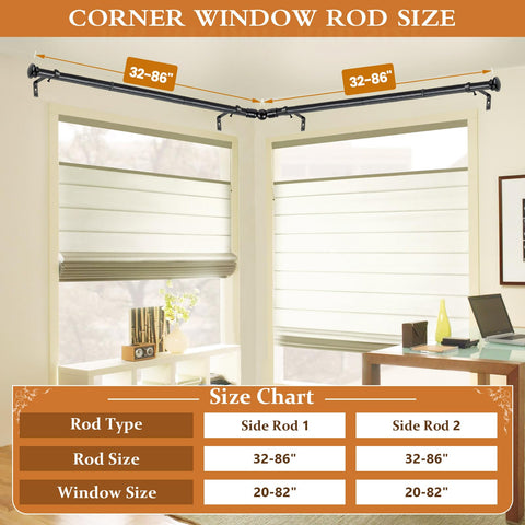TONIAL ideal for kitchen, bedroom, living room with sleek black look.