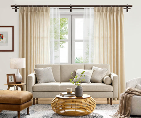 TONIAL telescoping segments demonstrate easy length customization for windows.