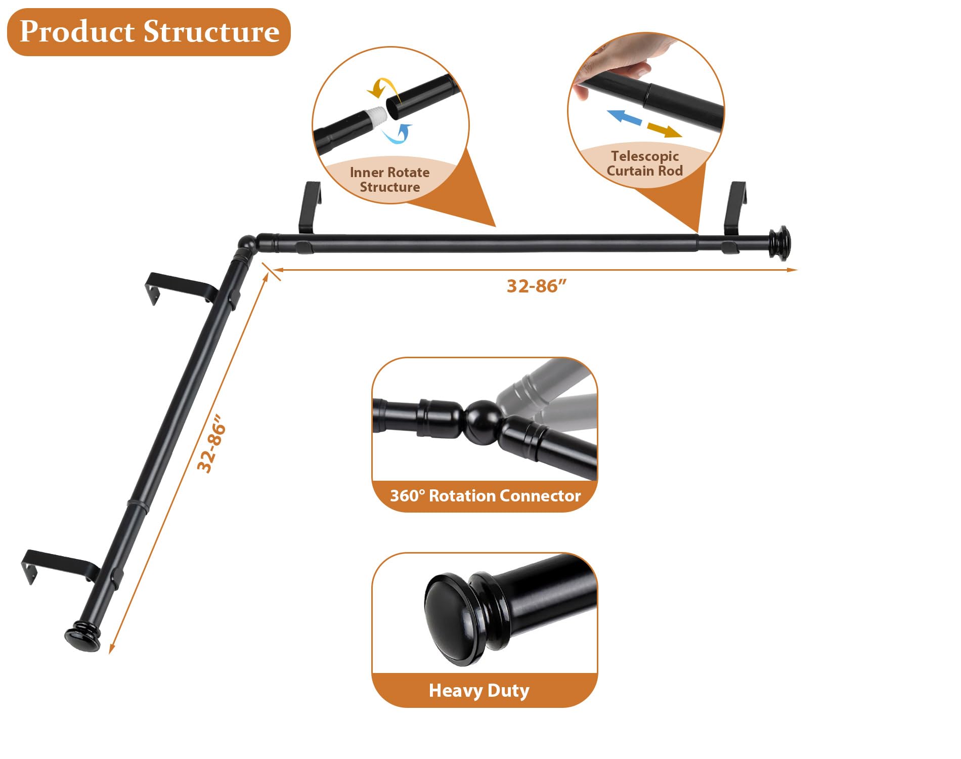 TONIAL wall anchors provide added stability during mounting.