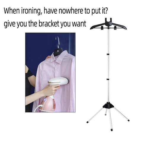 TONINT foldable steamer stand showcases space-saving design for neat closets.