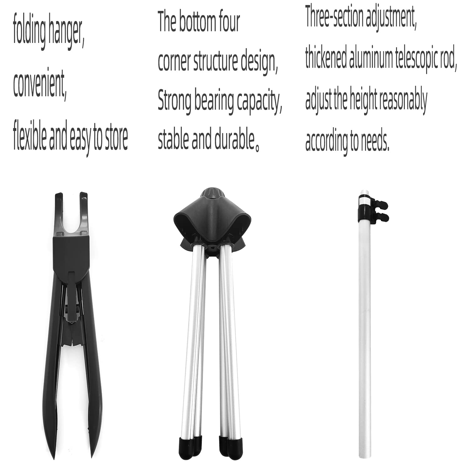 TONINT hanger clamps for pants illustrate secure steaming of trousers and skirts.