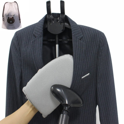 TONINT steamer bracket with adjustable rods for tall fabrics