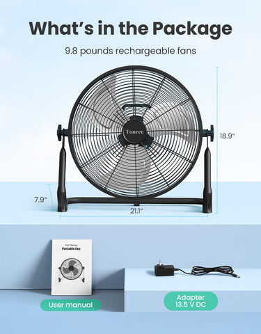 Tonree portable design with handle for camping and travel.