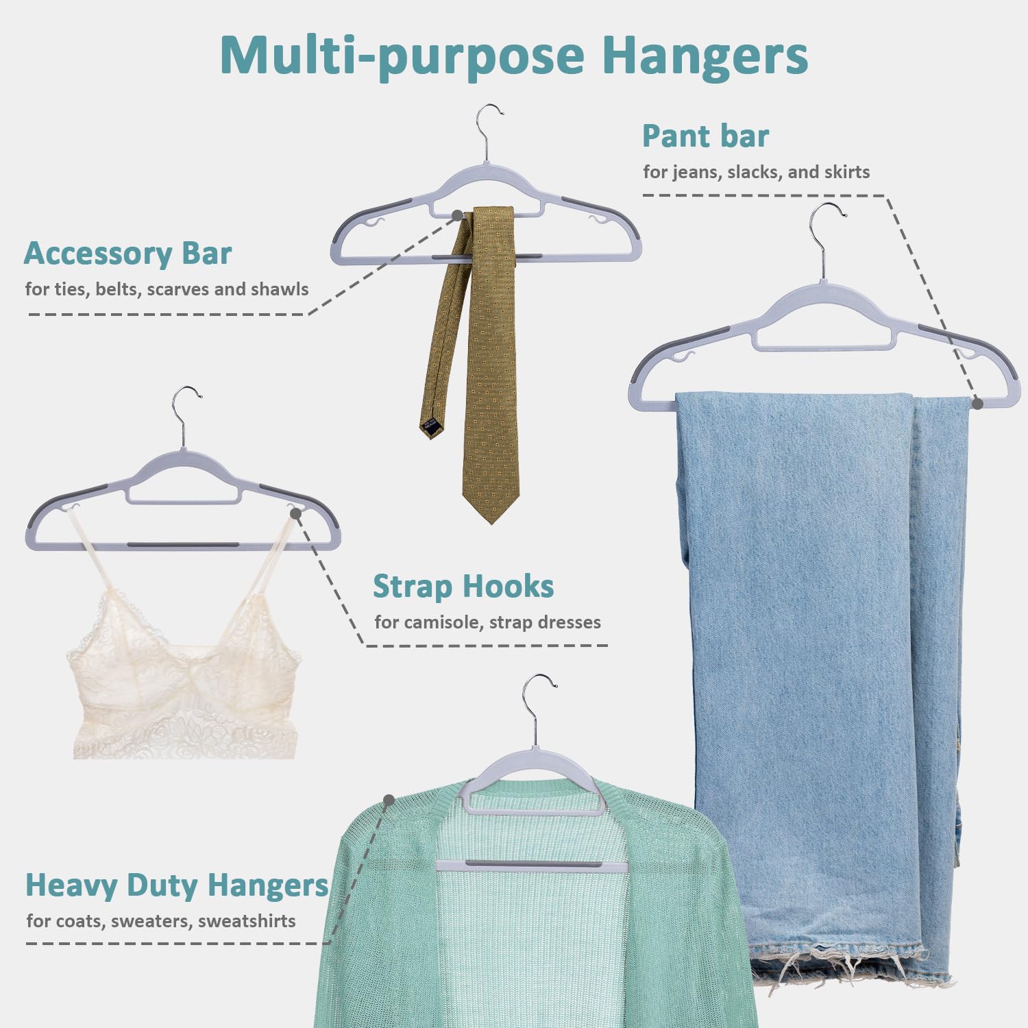 Tonswachic-heavy-duty-plastic-hangers-11lbs withstand heavy garments