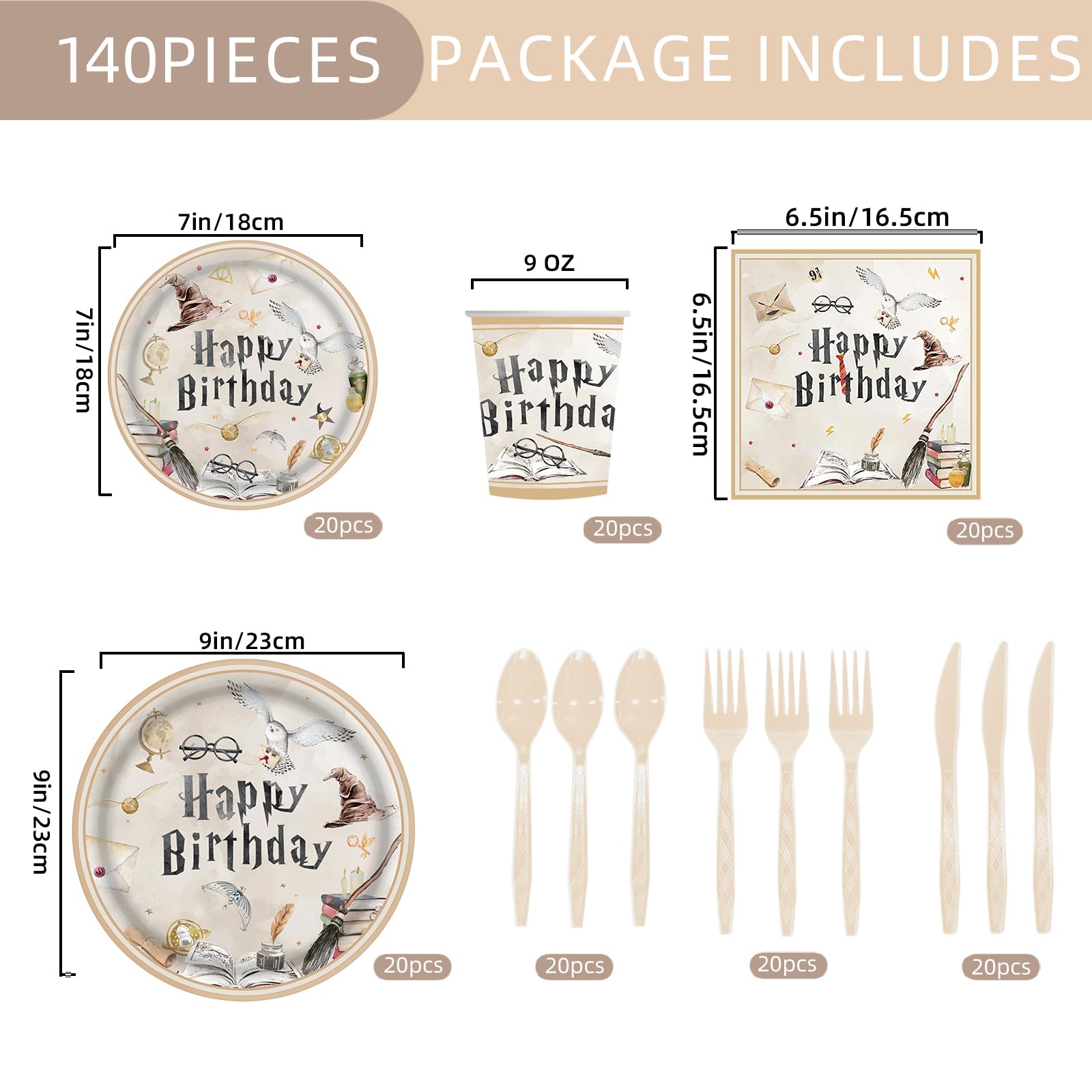 Tonyta Party 7-inch vintage plates for appetizers and desserts at kid-friendly parties