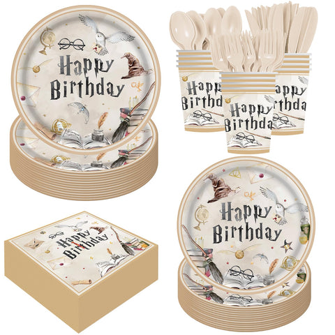 Tonyta Party 9-inch vintage plates for retro-themed birthdays and hearty servings