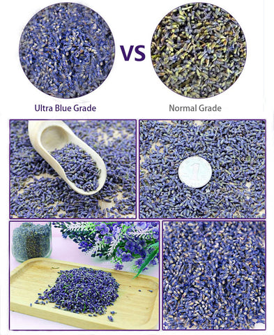 TooGet natural dried lavender buds offer clean aroma for crafts.