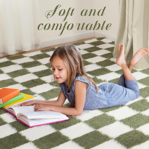 TOOHUB bedroom rug is easy to clean and maintain