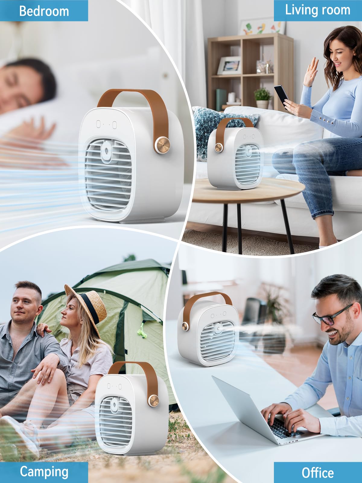 TOOKEBEEGO travel ready unit for outdoor cooling on the go