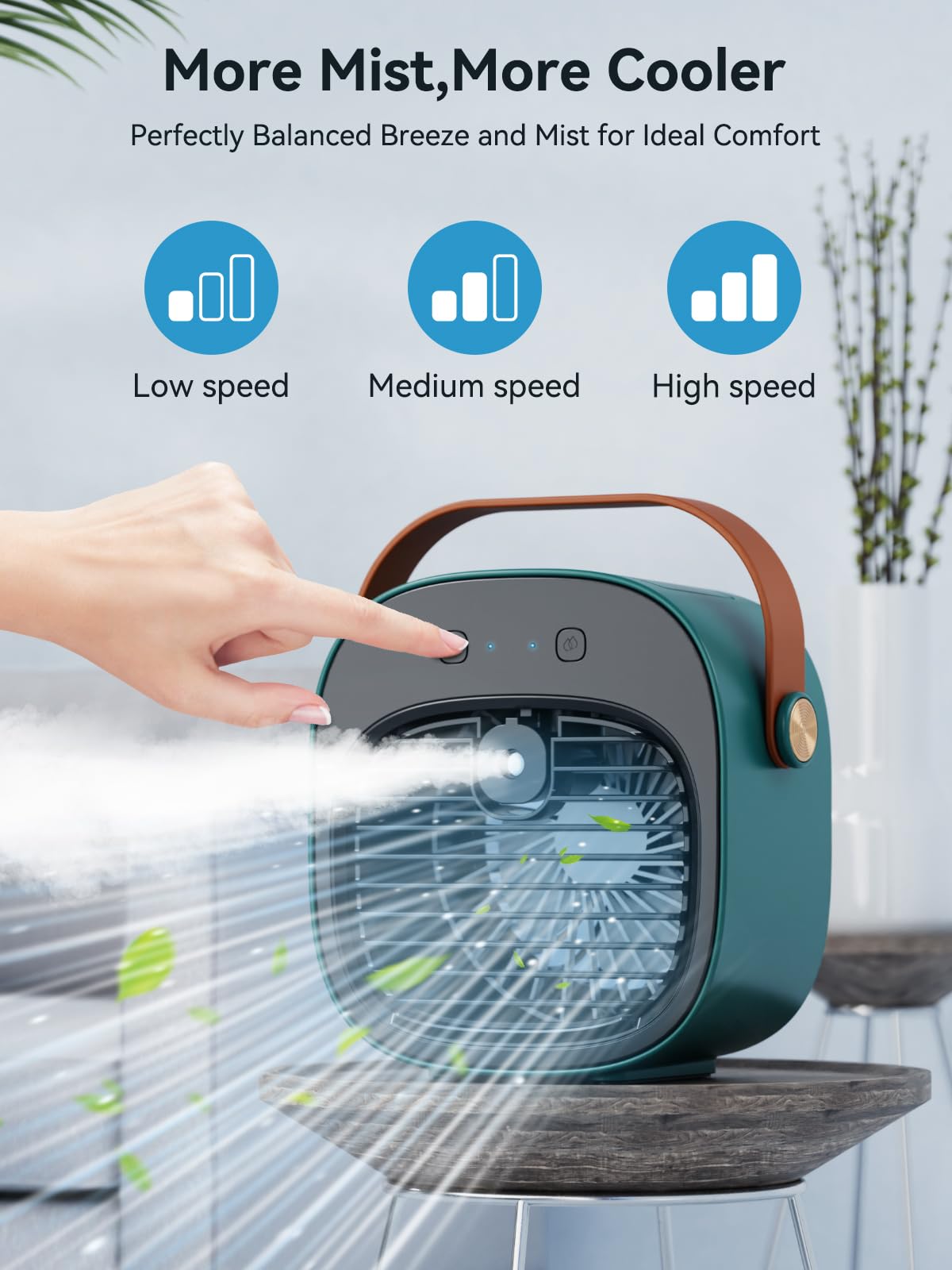 TOOKEBEEGO three-speed control panel enables customizable comfort.