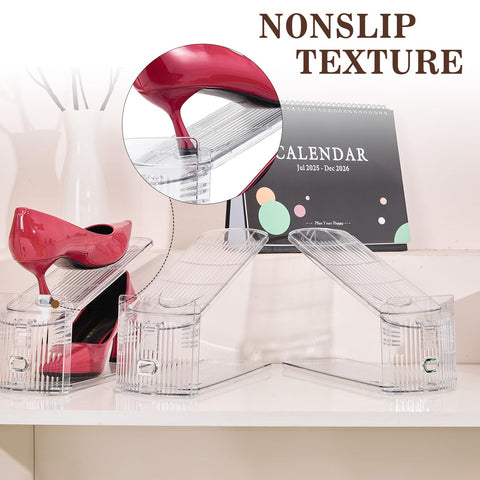 TOOKNIN compact closet shoe storage 12pack keeps footwear organized.